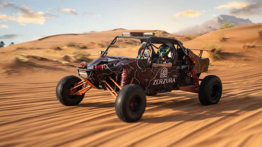 From Dubai: Zerzura Dune Buggy Experience & Fossil Discovery - The one-hour buggy ride through the red desert