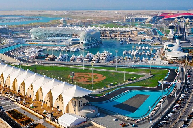 Full Day Abu Dhabi City Tour + BAPS Mandir Visit, guide transfer - Yas Island and Ferrari World are quick photo stops