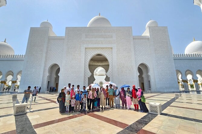Full Day Abu Dhabi City Tour Sheikh Zayed Grand Mosque from Dubai - Art and education at NYU Abu Dhabi