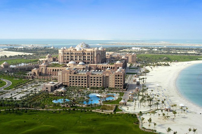 Full-Day Abu Dhabi Tour with Lunch from Dubai - Transport, group size, and the value of $114