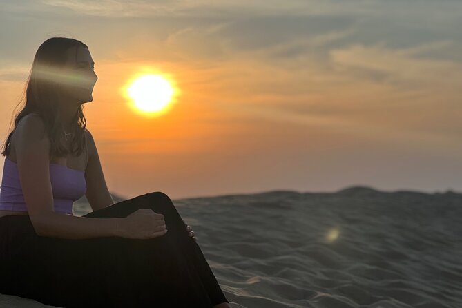 Full Day Liwa Desert Sunset Safari Tour with Lunch at Oasis - The road to the Liwa desert