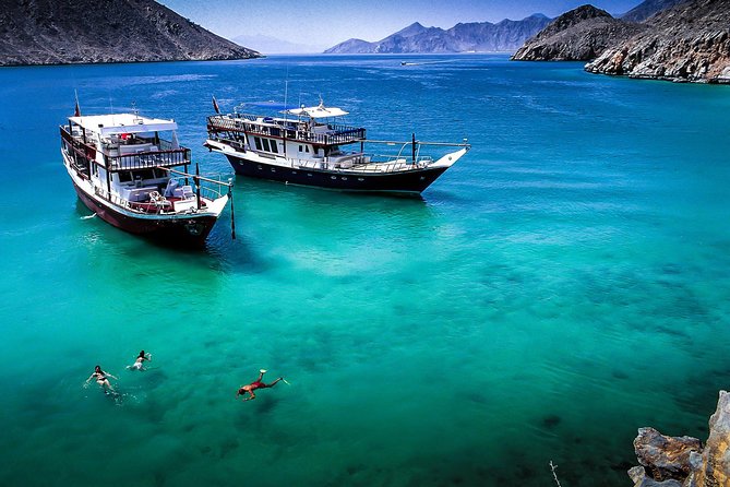 Full Day Musandam Dibba Cruise with Lunch from Dubai - Boarding the dhow at Dibba