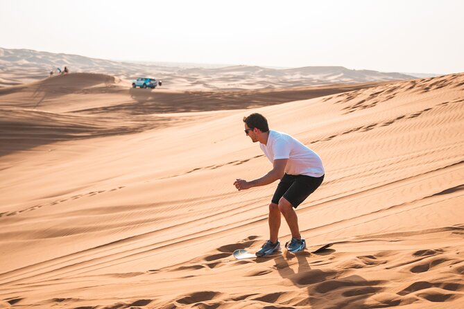 Full Day Safari Grand Adventures with Dune Bash on 4X4 in Dubai - Afridi camp after dark