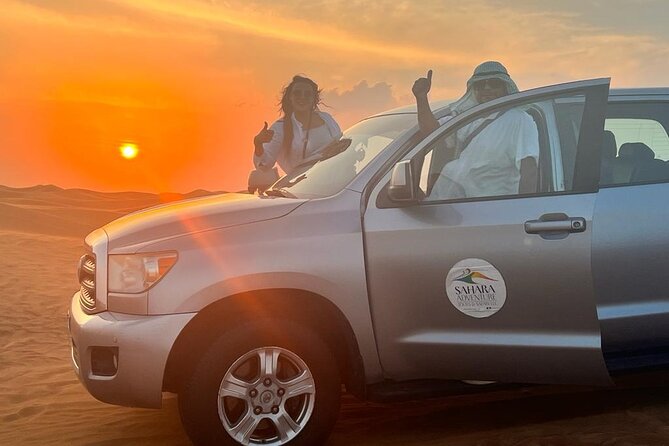 Guided Desert Safari with Dinner and Quad Biking in Dubai - A guided 30-minute quad bike ride