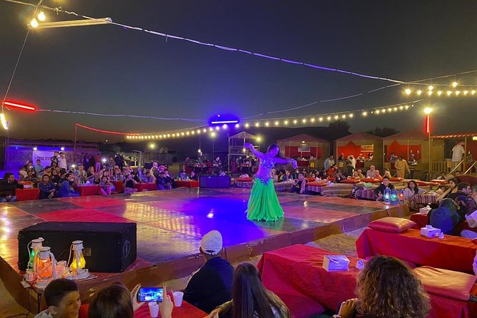 Half-Day Evening Desert Safari in Dubai with BBQ Dinner - Arriving at the Bedouin-style camp