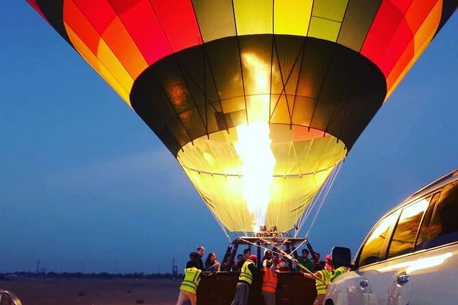Hot Air Balloon Ride Over Dubai Desert inlcuding Transfers - What the 40 to 70 minute flight feels like