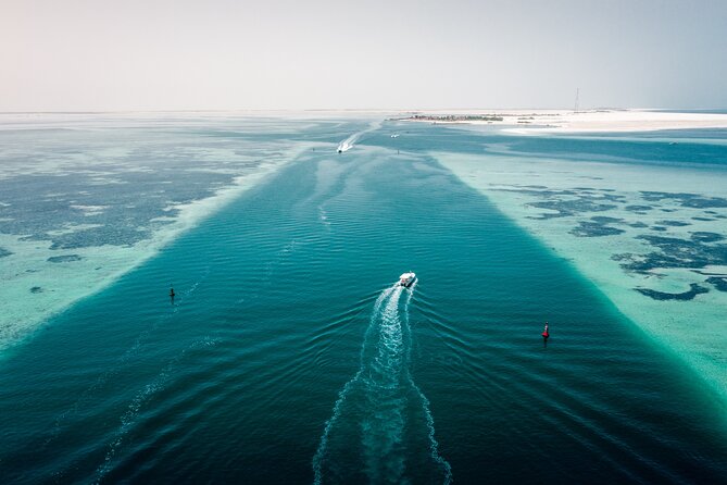 Island Hopping Sharing-4 hours trip - Abu Dhabi’s skyline from Marina Al Bateen