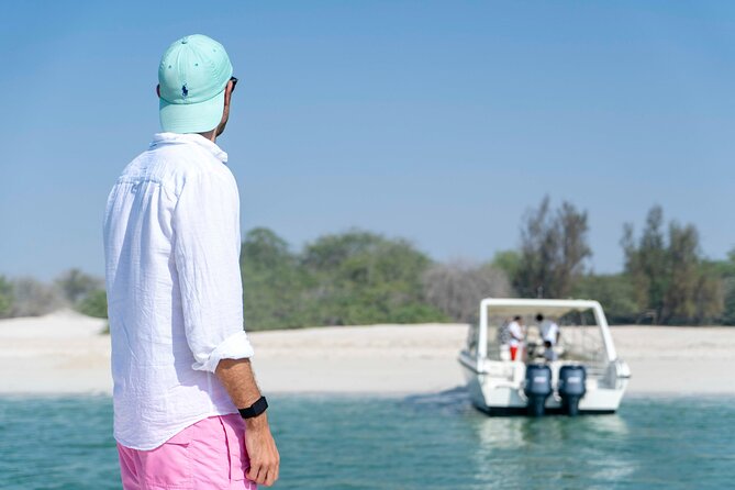 Island Hopping Sharing-4 hours trip - Bahrani Island, sand, shade, and beach games