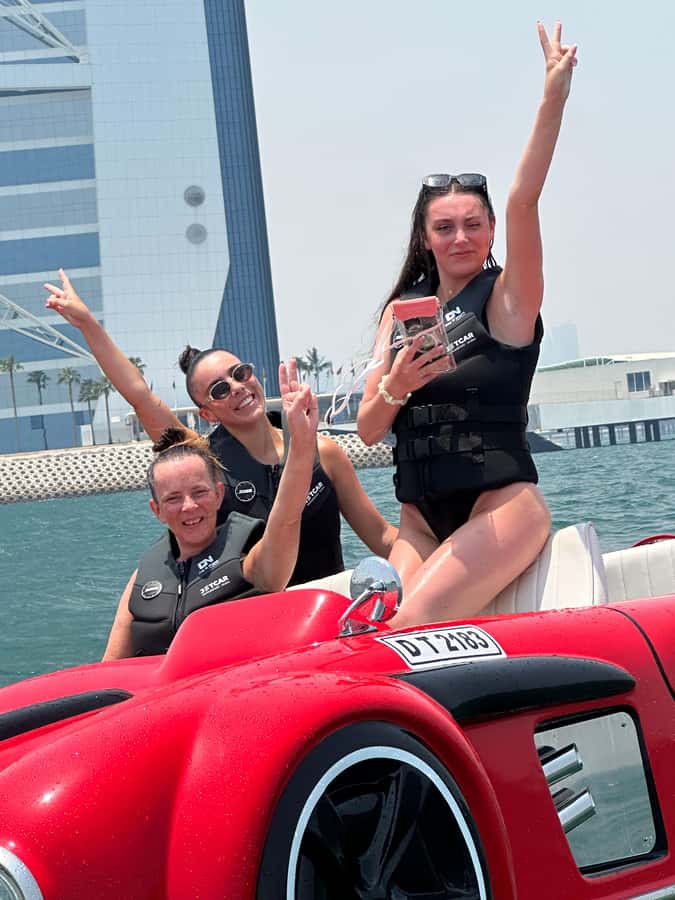Jet Car: Squad Goals, 4 Seats. 1 Epic Ride Dubai - Should you book the four-seat jet car?