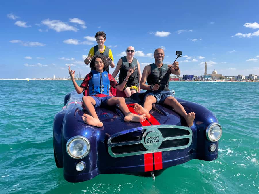 Jet Car: Squad Goals, 4 Seats. 1 Epic Ride Dubai - Choosing 20, 30, or 60 minutes