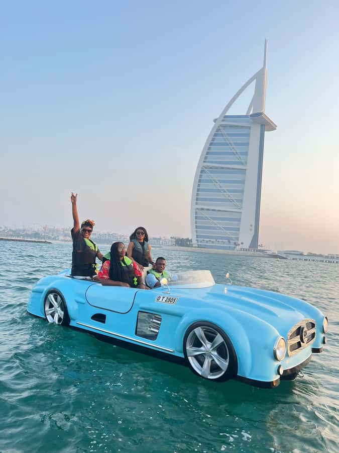 Jet Car: Squad Goals, 4 Seats. 1 Epic Ride Dubai - Photos, videos, and the practical value
