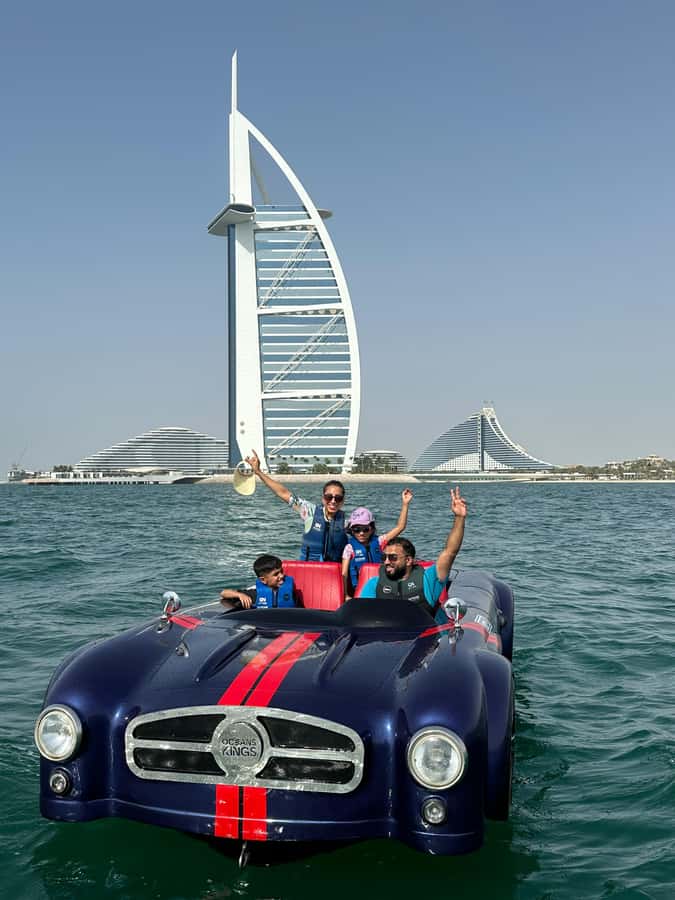 Jet Car: Squad Goals, 4 Seats. 1 Epic Ride Dubai - Who will get the most from this ride