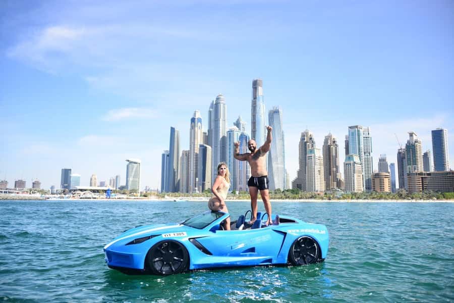 Jet Car Thrill Ride: Speed, Luxury & Adrenaline - The safety briefing and first controls