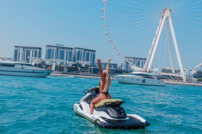 Jet ski Dubai 30 minute Guided Sightseeing Tour - From Dubai Marina to JBR Beach
