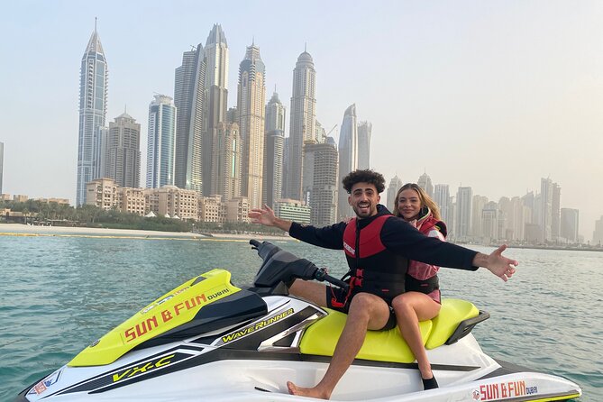 Jet-ski | Dubai Atlantis Hotel - 1H - Riding from Jumeirah toward Dubai’s famous skyline