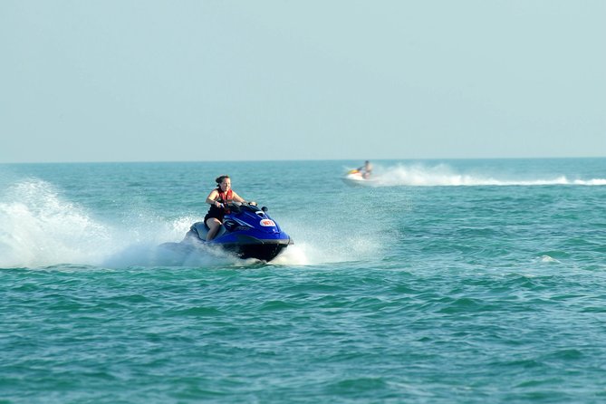 Jet Ski Tour in Dubai duration 30min Burj Al Arab - Starting at Dubai Fishing Harbour