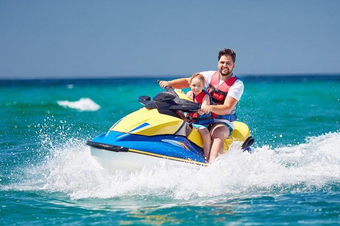 Jet Ski Tour in Dubai duration 30min Burj Al Arab - The photo stop and phone videos