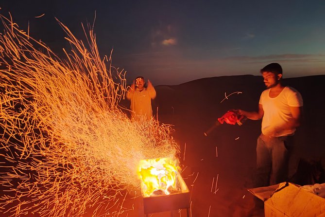 Liwa Overnight Camping with All Camping Gears, Dinner and Breakfast - Sunset changes the pace