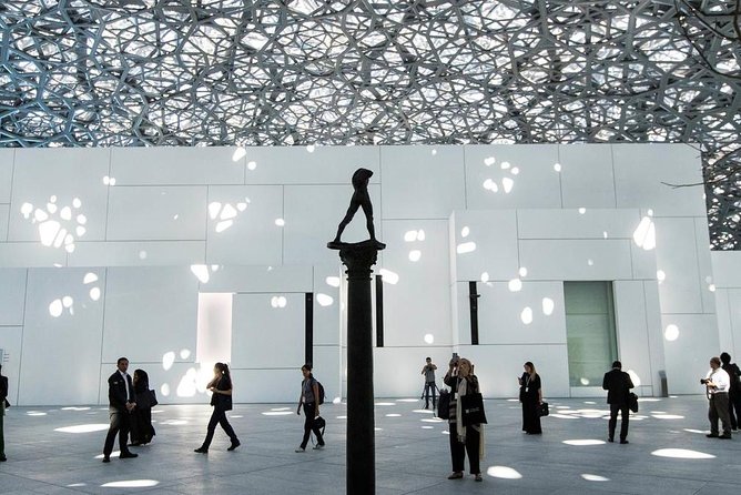 Louvre Museum Abu Dhabi Ticket - Café views and a useful mid-visit break
