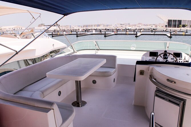 Luxury Yacht Dubai - Book 56 ft Yacht Cruise up to 24 people - JBR and the beachfront city