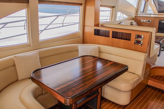 Luxury Yacht Dubai - Book 56 ft Yacht Cruise up to 24 people - A photo stop near Burj Al Arab