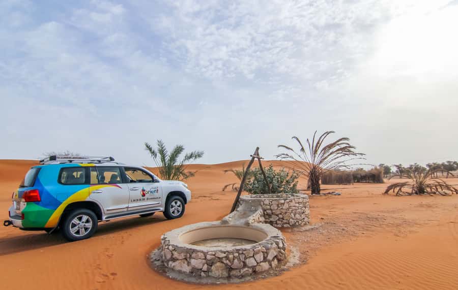 Mleiha Desert Safari with Sandboarding, Stargazing & Dinner - Sandboarding on Mleiha’s dunes