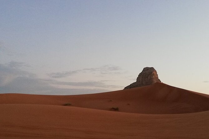 Mleiha Overnight Camp- Panoramic Lounge - Dinner under the evening sky