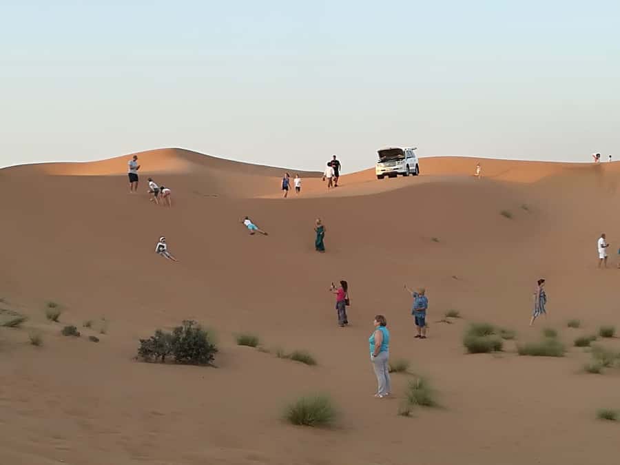 Morning Desert Safari in Ras Al Khaimah - Leaving Ras Al Khaimah for the morning desert
