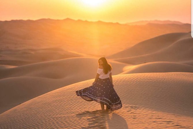 Morning Desert Safari with Camel Ride & Sand Skiing Private Tours - Camel farm visit and the short camel ride