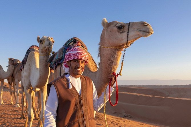 Morning Desert Safari with Quad Bike, Camel Ride & Sandboarding - The camel ride is brief but traditional