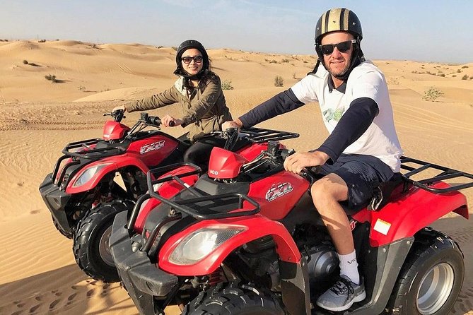Morning Desert Thrill: Dune Bashing, 30min Quad Bike & Camel Ride - The 15-minute camel trek