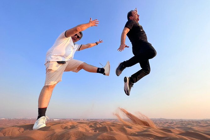 Morning Dubai Desert Dune Bashing and Camel Ride - Optional quad biking for a separate charge