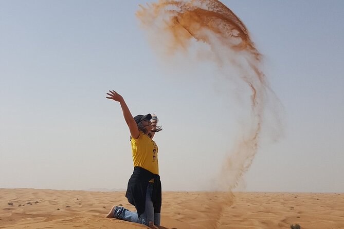 Morning Dubai desert safari - camel rides, quad bikes, dune buggies,dune bashing - Families, heat, and the practical pace