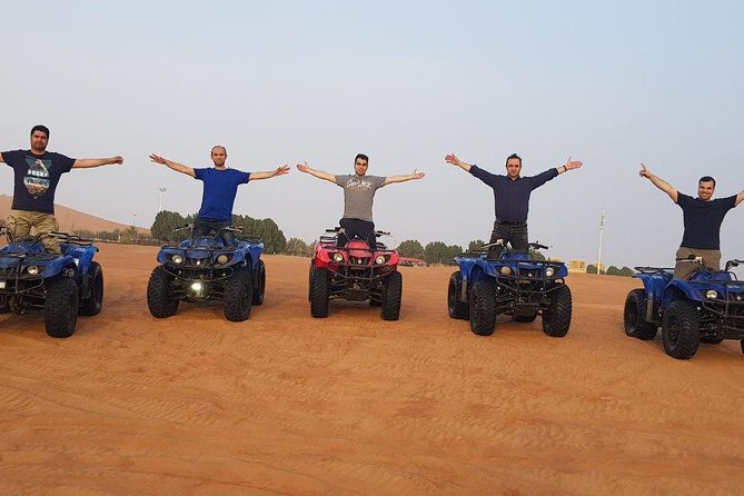 Morning Dubai Desert Safari with Sand boarding and Camel Ride - Sandboarding on the golden slopes