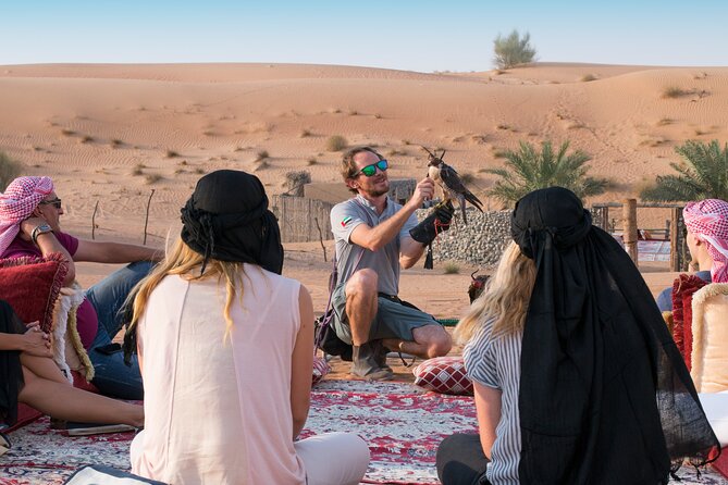 Morning Falconry & Nature Desert Safari with Transfers from Dubai - A Bedouin breakfast with local flavors