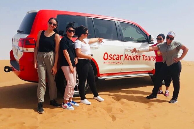 Morning Red Dunes with Camel Ride, Sandboarding and Refreshments - The drive to Lehbab and the Land Cruiser ride
