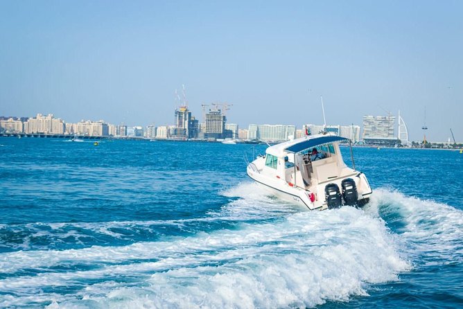 Nanje Fishing Trips Dubai - The cruise route around Palm Jumeirah