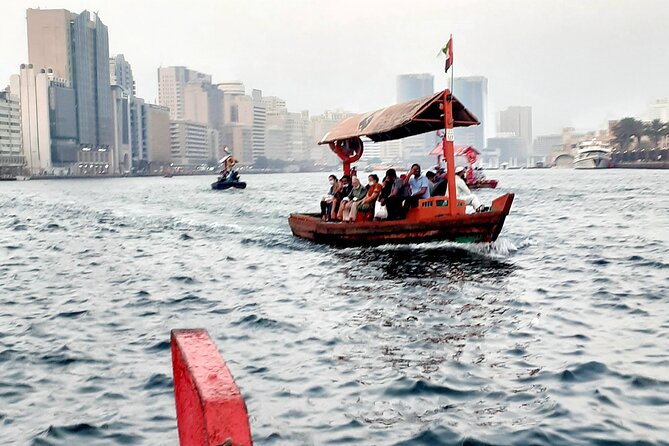 Old Dubai tour: Local Market, Tasting, Dubai creek with Abra ride - The Grand Bur Dubai Masjid marks the route