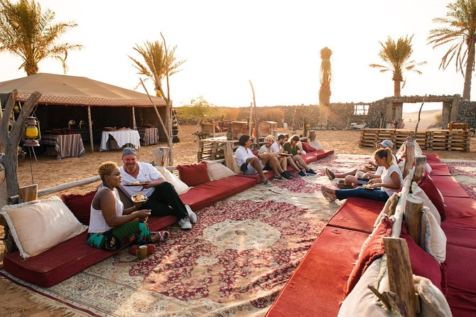 Overnight Desert Safari - Vintage Land Rovers & Traditional Activities - Sunrise, dune walking, and a serious breakfast