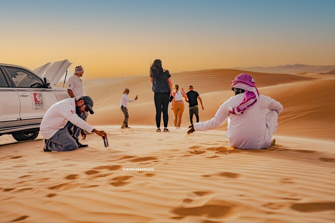 Overnight Desert Safari with BBQ Dinner & Breakfast Abu Dhabi - A Bedouin-style tent makes the overnight option worthwhile