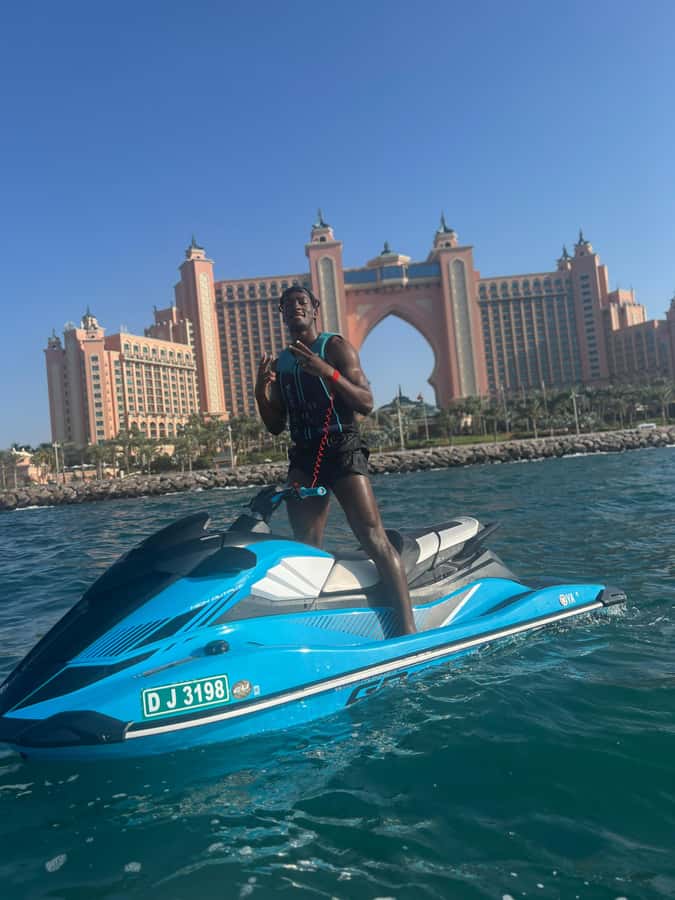 Palm Jumeirah: 1.5-Hour Guided Jet Ski Tour - Dubai Marina, yachts, and Sheikh Mohammed’s island