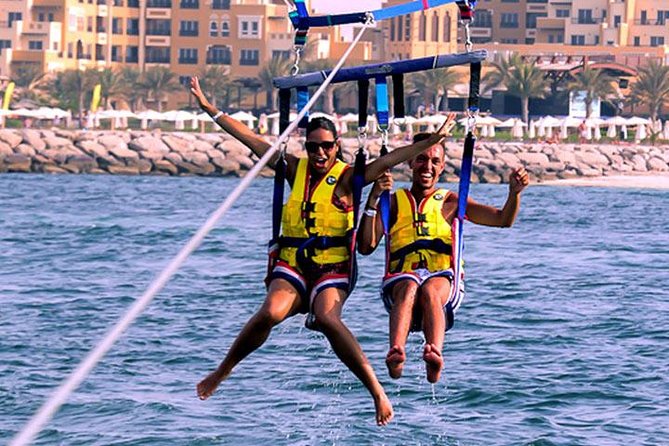Parasailing - The boat ride before you leave the water