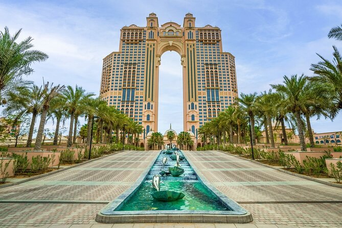 Premium Abu Dhabi Full-day City Tour in A 4x4 Private Vehicle - Ferrari World: an exterior photo stop on Yas Island