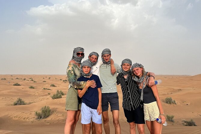 Premium Desert Safari Activities for Group and Family - Barbecue dinner with vegetarian and Jain options