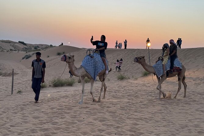 Premium Desert Safari Activities for Group and Family - Tire deflation and the start of dune bashing