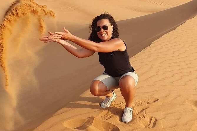 Premium Desert Safari Dubai : Dune Bashing, Camel Ride with BBQ - The value of $83.45