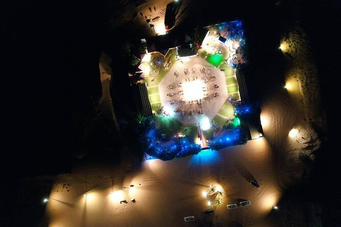 Premium Desert Safari, food Service with 4 alcoholics drinks - Camel riding, costumes, and henna