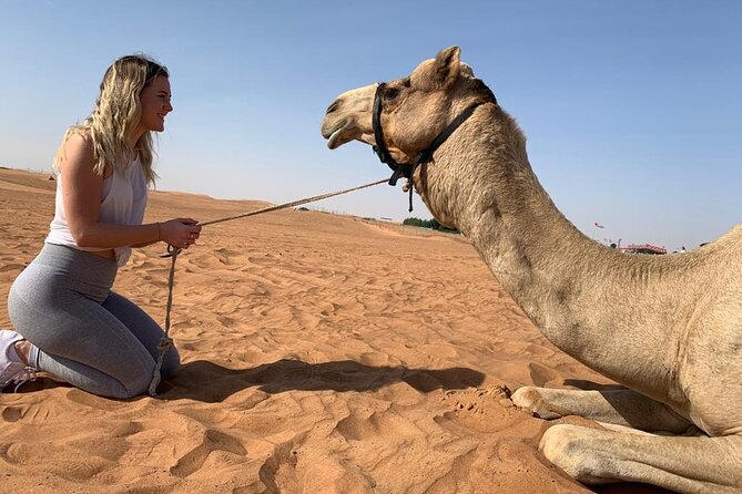 Premium Evening Desert Safari, Quad Bike, Camel & VIP BBQ Dinner - From Dubai streets to Lahbab’s red dunes