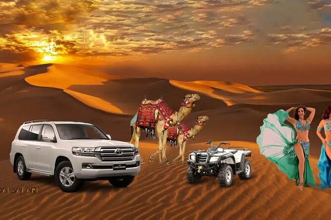Premium Red Dunes Safari | Camel Ride | Dune Bashing | Sand Ski - Key points at a glance
