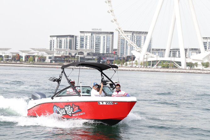 Private 1 Hour Boat Ride in Dubai - Leaving Dubai International Marine Club